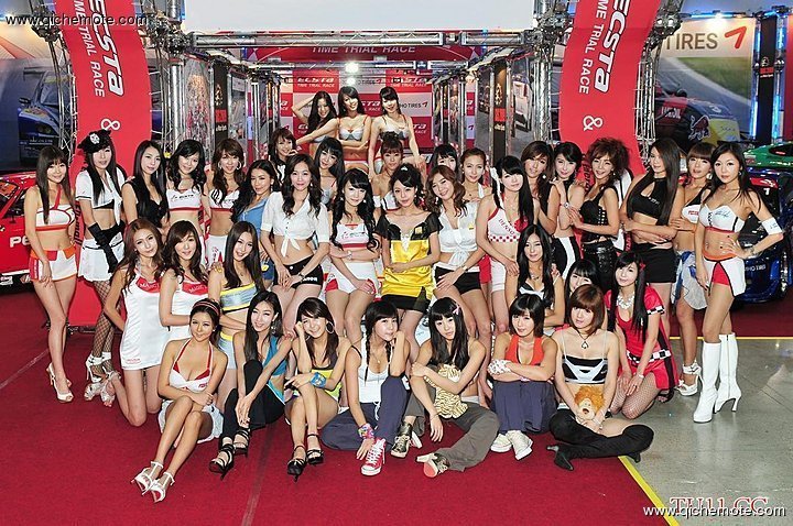 2009韩国首尔汽车展模特写真