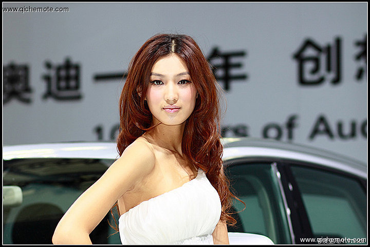 09年广州车展图片：模特、人像篇