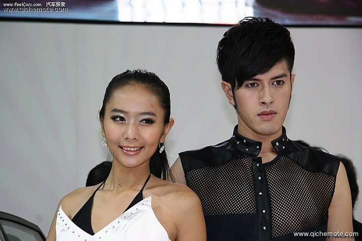 2009广州车展之美女模特