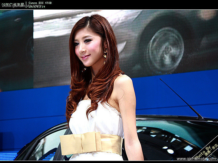 2009广州车展-福特车模