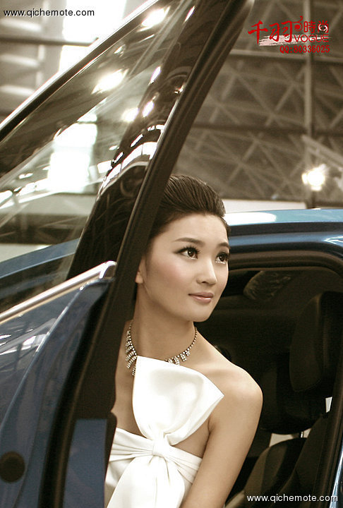 風韻十足的2009美女车模