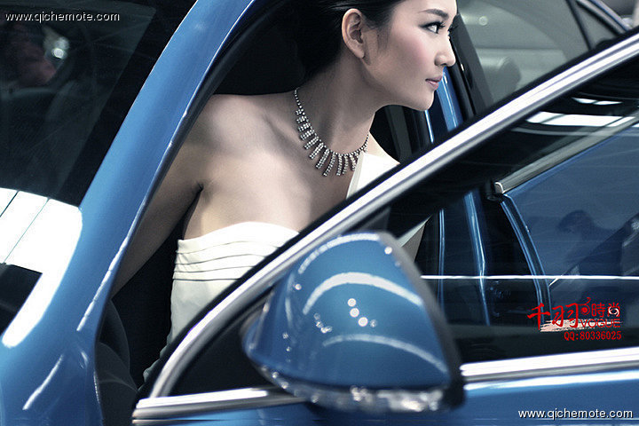 風韻十足的2009美女车模