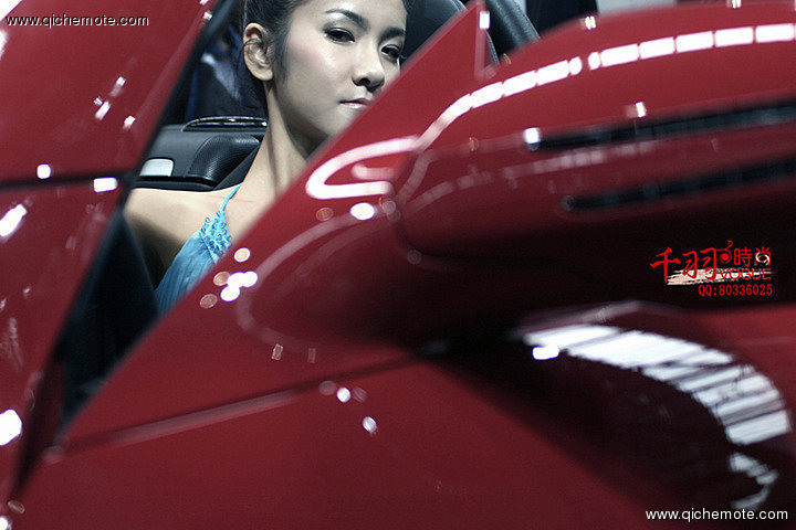 風韻十足的2009美女车模