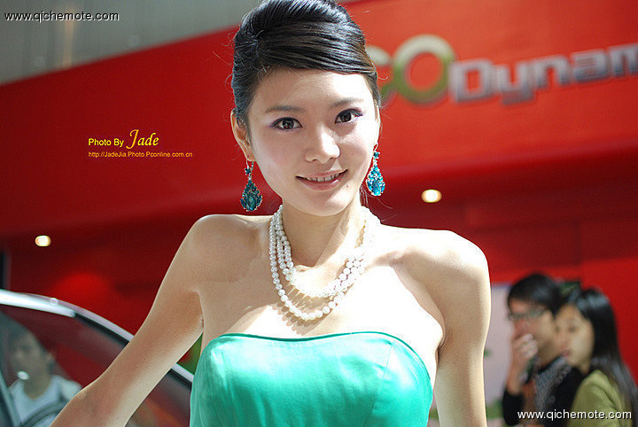 風韻十足的2009美女车模