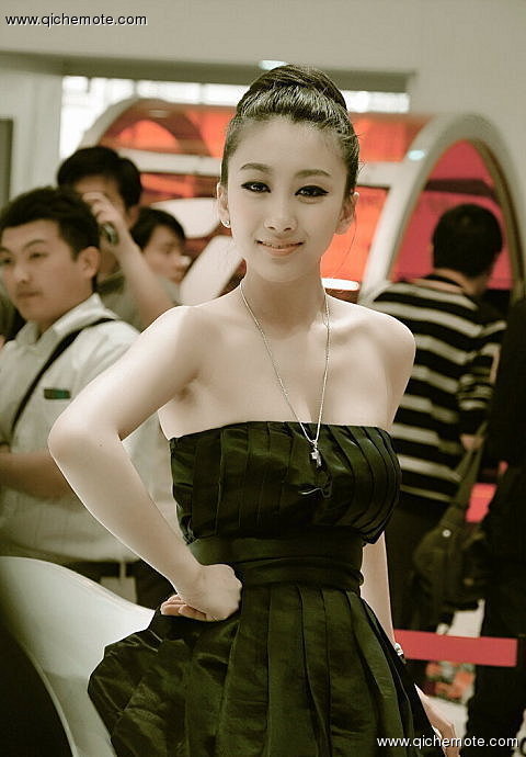 風韻十足的2009美女车模