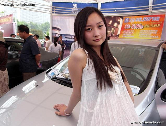 2009湖南车展最美丽车模