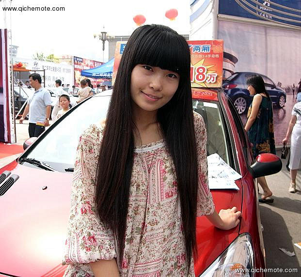 2009湖南车展最美丽车模