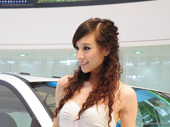 2009上海国际车展美丽车模系列