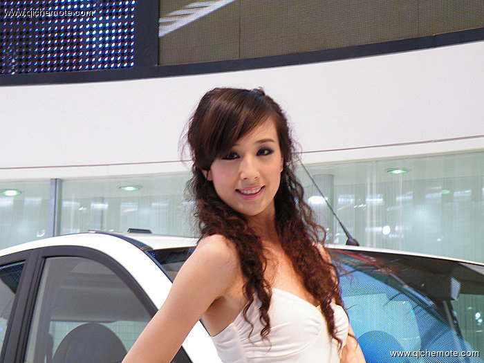 2009上海国际车展美丽车模系列
