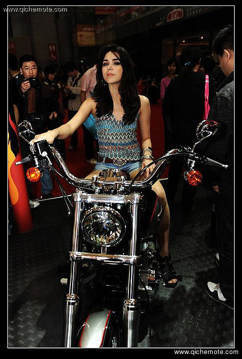 2009上海国际车展美丽车模系列