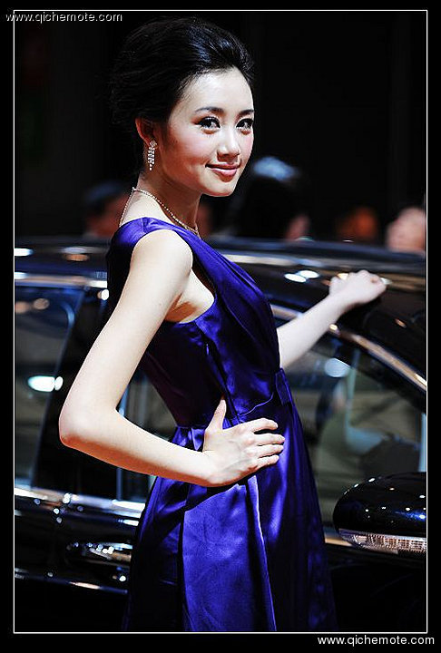 2009上海国际车展美丽车模系列