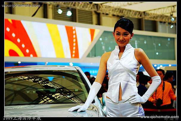 2009上海国际车展美丽车模系列