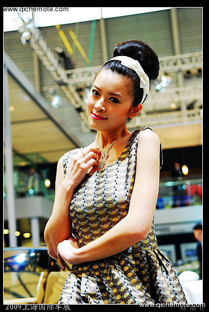 2009上海国际车展美丽车模系列