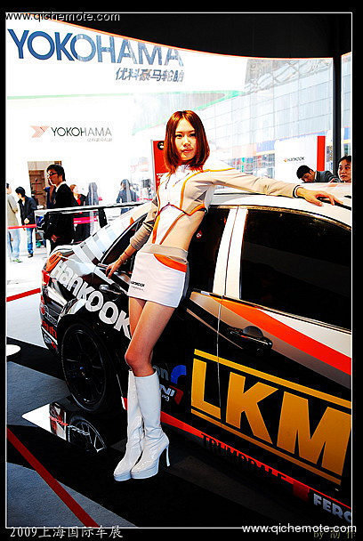 2009上海国际车展美丽车模系列
