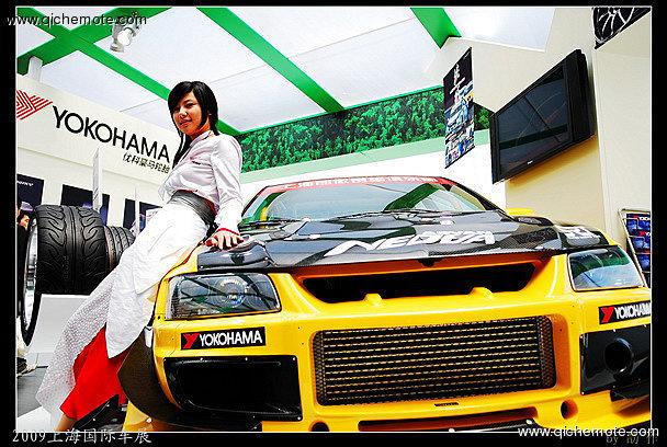 2009上海国际车展美丽车模系列