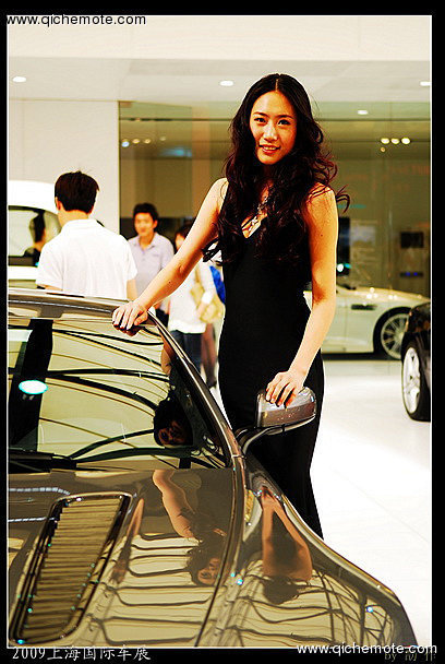2009上海国际车展美丽车模系列