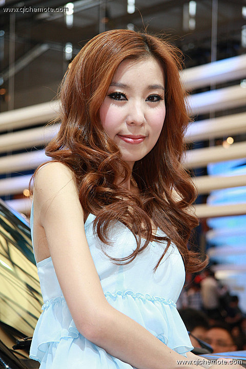 2009上海国际车展美丽车模系列
