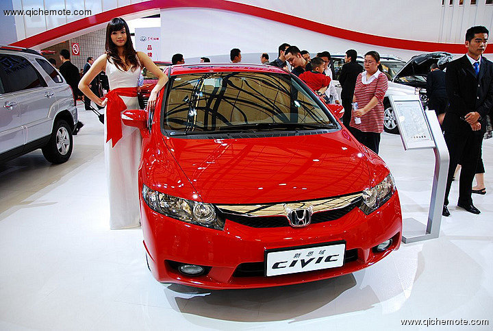 Auto Shanghai 2009 -车模全身