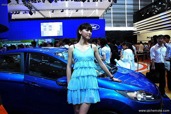 Auto Shanghai 2009 -车模全身