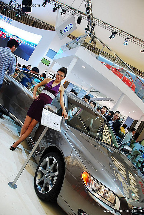 Auto Shanghai 2009 -车模全身