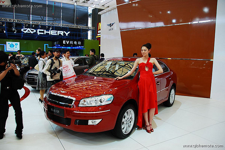 Auto Shanghai 2009 -车模全身