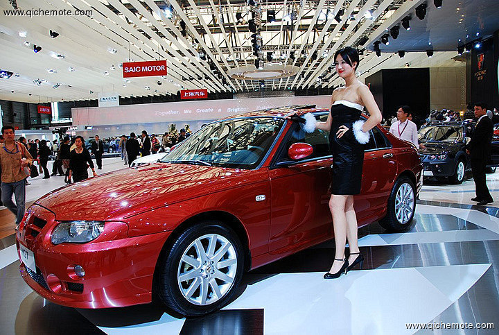 Auto Shanghai 2009 -车模全身