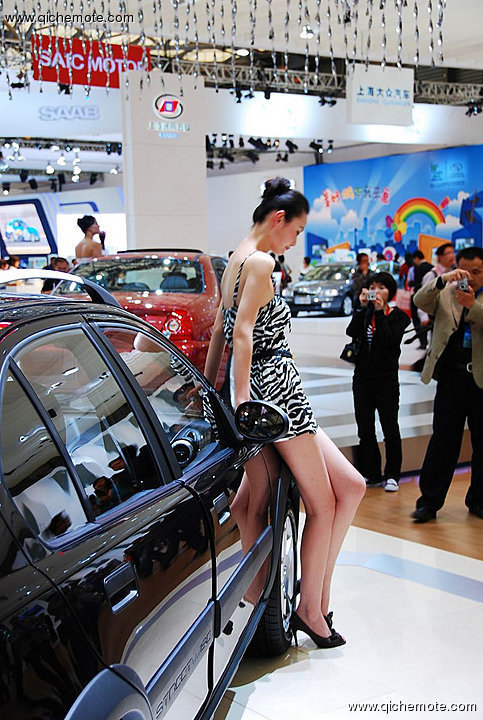 Auto Shanghai 2009 -车模全身