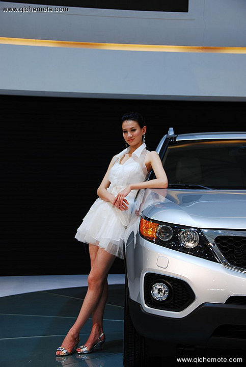 Auto Shanghai 2009 -车模全身