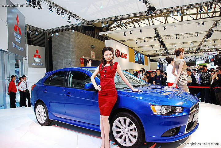 Auto Shanghai 2009 -车模全身