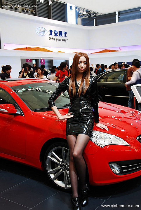 Auto Shanghai 2009 -车模全身