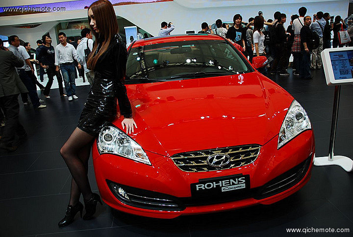 Auto Shanghai 2009 -车模全身