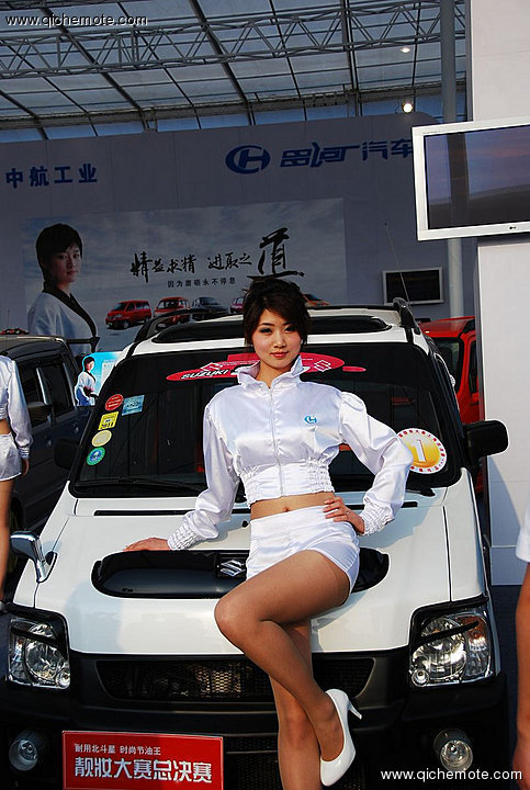 Auto Shanghai 2009 -车模全身