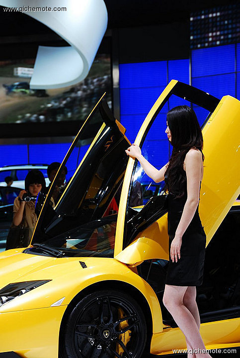 Auto Shanghai 2009 -车模全身