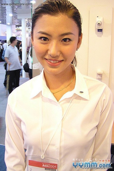 赛车女郎的气质