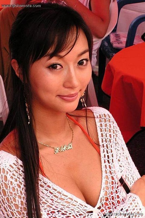 火辣车模