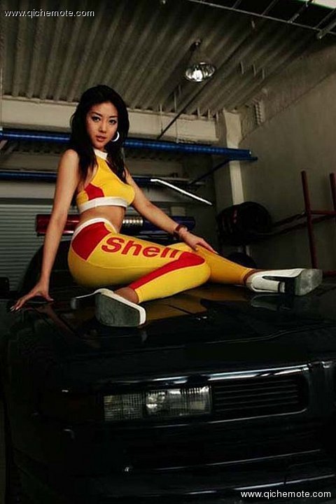性感车模