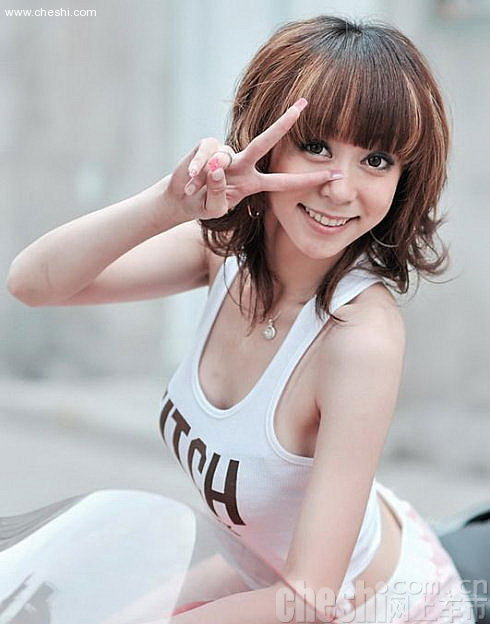 机车美女