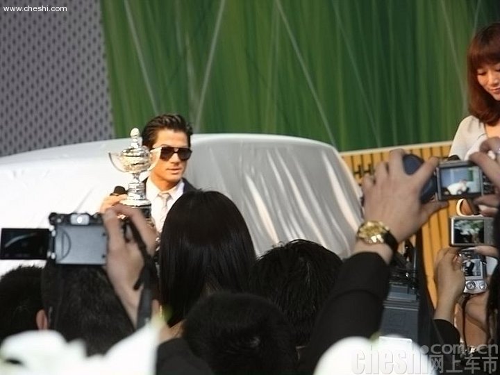 郭富城现身北京车展