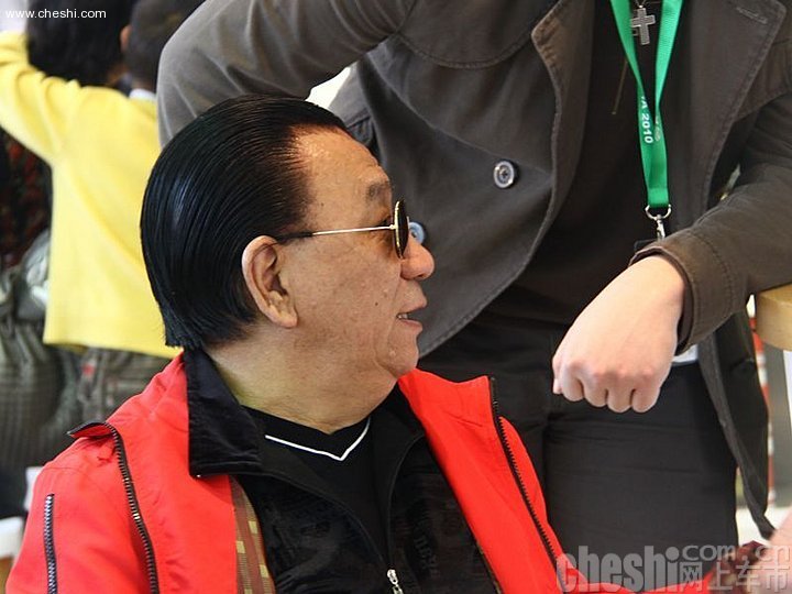 侯耀华亮相北京车展