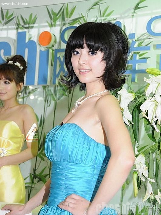 中华展台模特