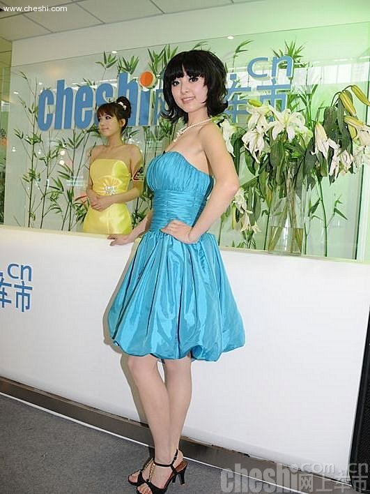 中华展台模特