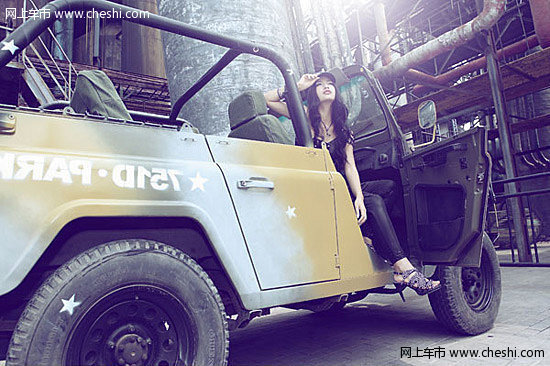 妖娆多姿 看冷峻魅力JEEP车模