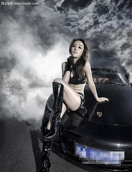 暗黑保时捷的黑夜诱惑