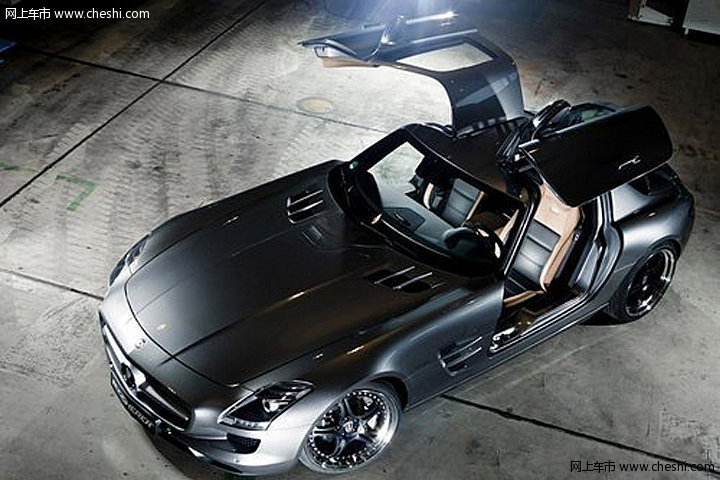 传世经典搭性感美女  重现奔驰SLS AMG