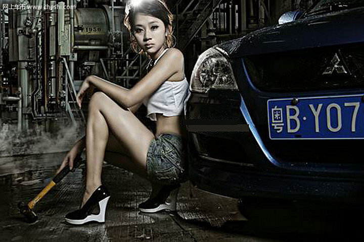 【美女狂野汽修美女清晰大图-共有11张78704性感骑士与电视剧图片