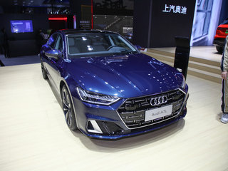 车市 上汽奥迪 A7L 蓝色
