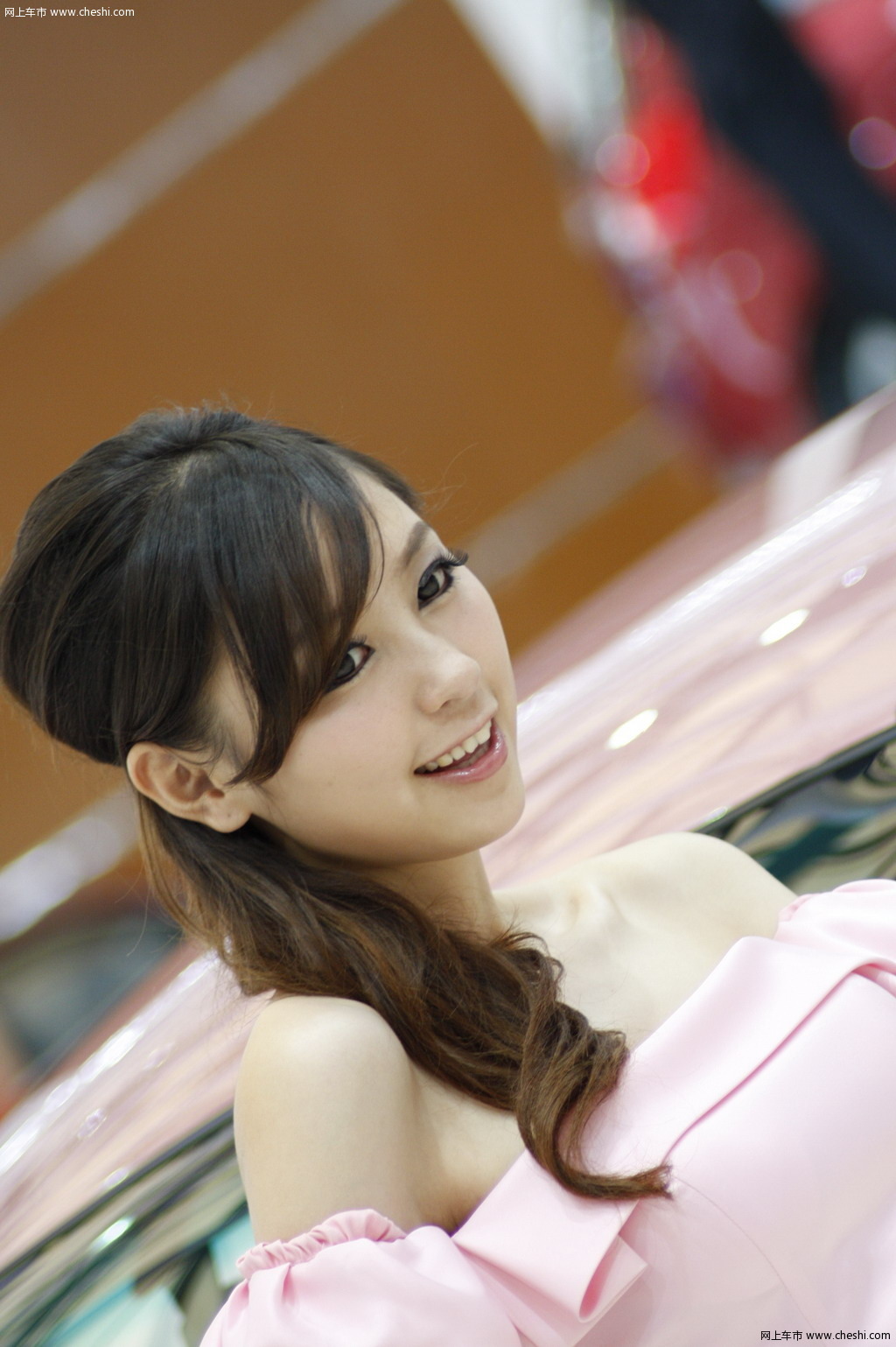 奇瑞 QQ me 美女模特