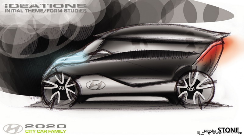 依靠太阳能行驶的概念车