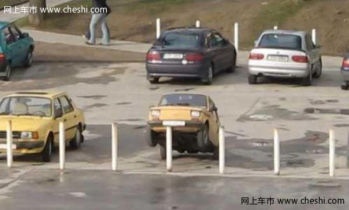搞笑停车