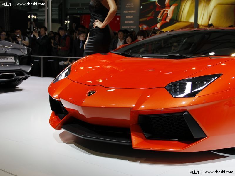 兰博基尼 Aventador 车展